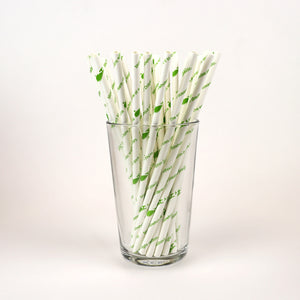 Standard White Paper Straws - Wrapped