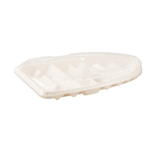 Biodegradable Round Sushi Trays with PET Lids [5 Sizes Available]