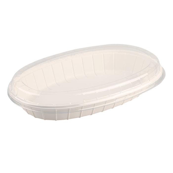Biodegradable Trays with PET Lids [2 Sizes Available]
