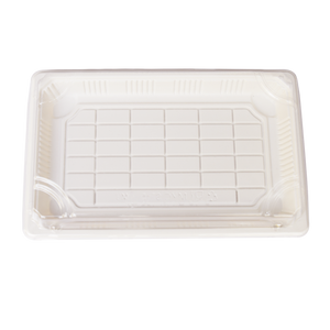 Biodegradable Sushi Trays with PET Lids [7 Sizes Available]