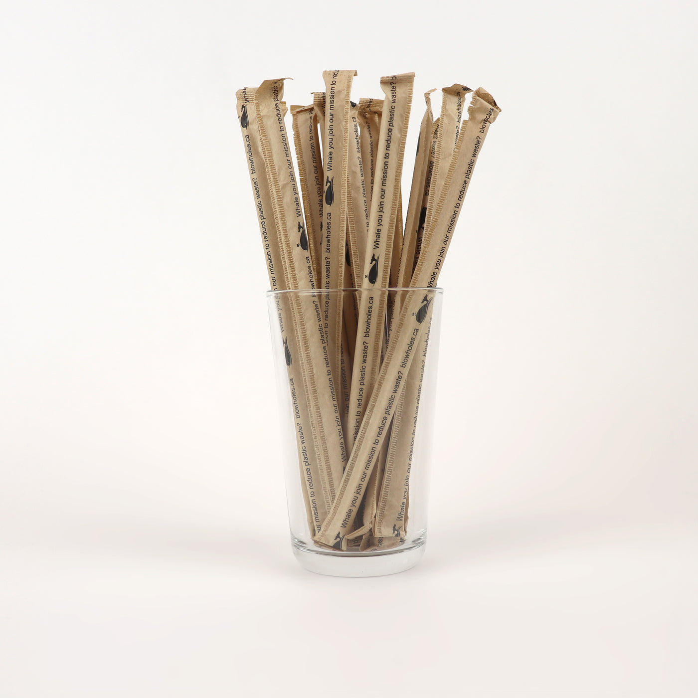 True Kraft Standard 7.75 Paper Straws